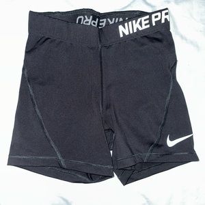 Nike pro spandex shorts